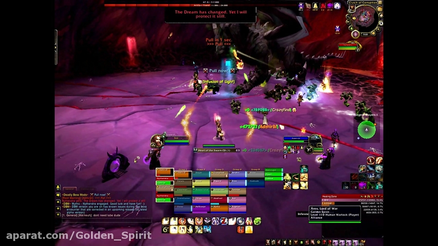 Golden Spirit vs Nythendra Mythic