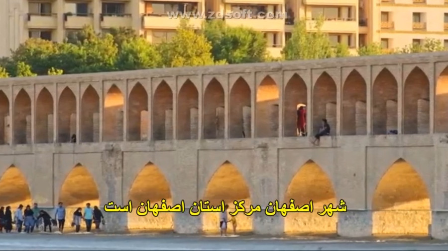 فیلم معرفی تاریخ اصفهان ساخته شده توسط هوش مصنوعی زمان126ثانیه
