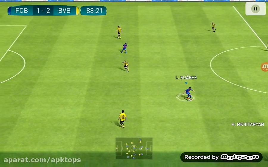 PES 2017 Android Gameplay | APKTOPS