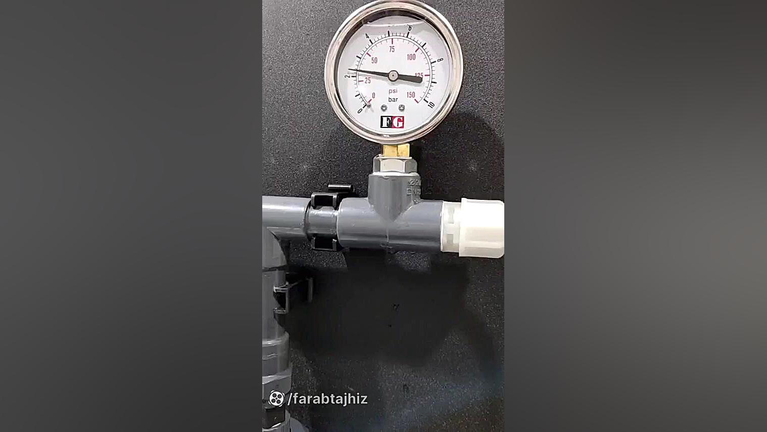 فراب تجهیز ، پکیج تزریق مواد شیمیایی، تست فشار چالش خرگوشی