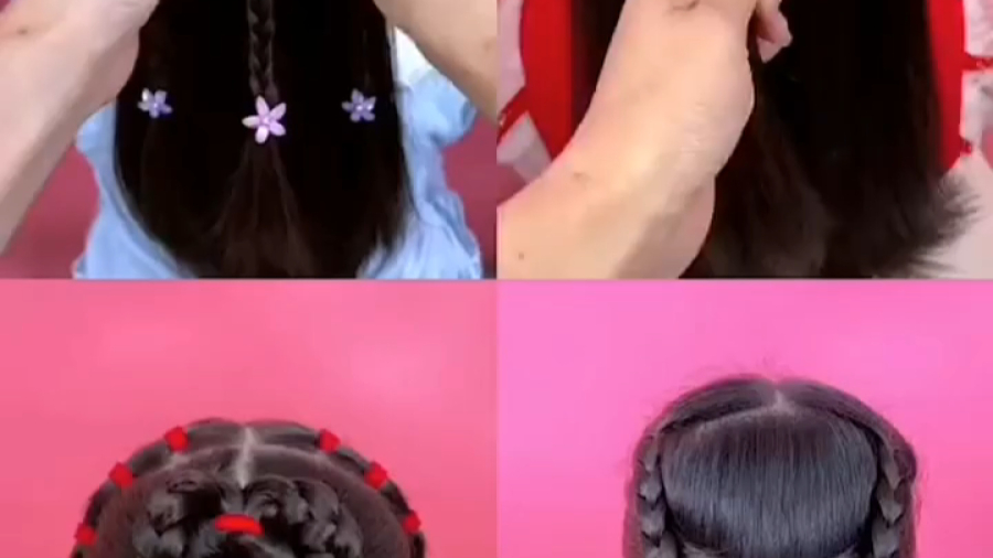 آموزش ۴ مدل موی دخترانه مناسب عروسی _ مدل مو جدید