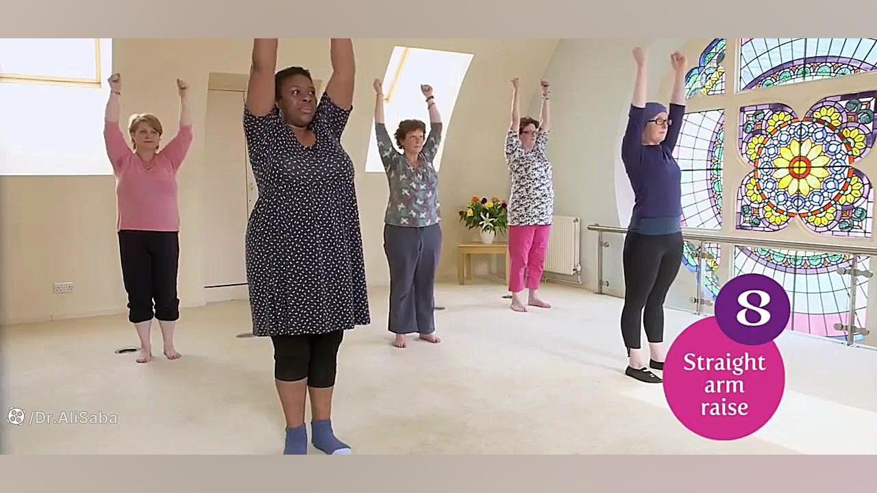 تمرین درمانی پس از شیمی درمانی سرطان سینه. ترمیم لبخند لثه‌ای