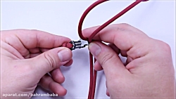 صنایع دستی با طناب های کوهنورد...