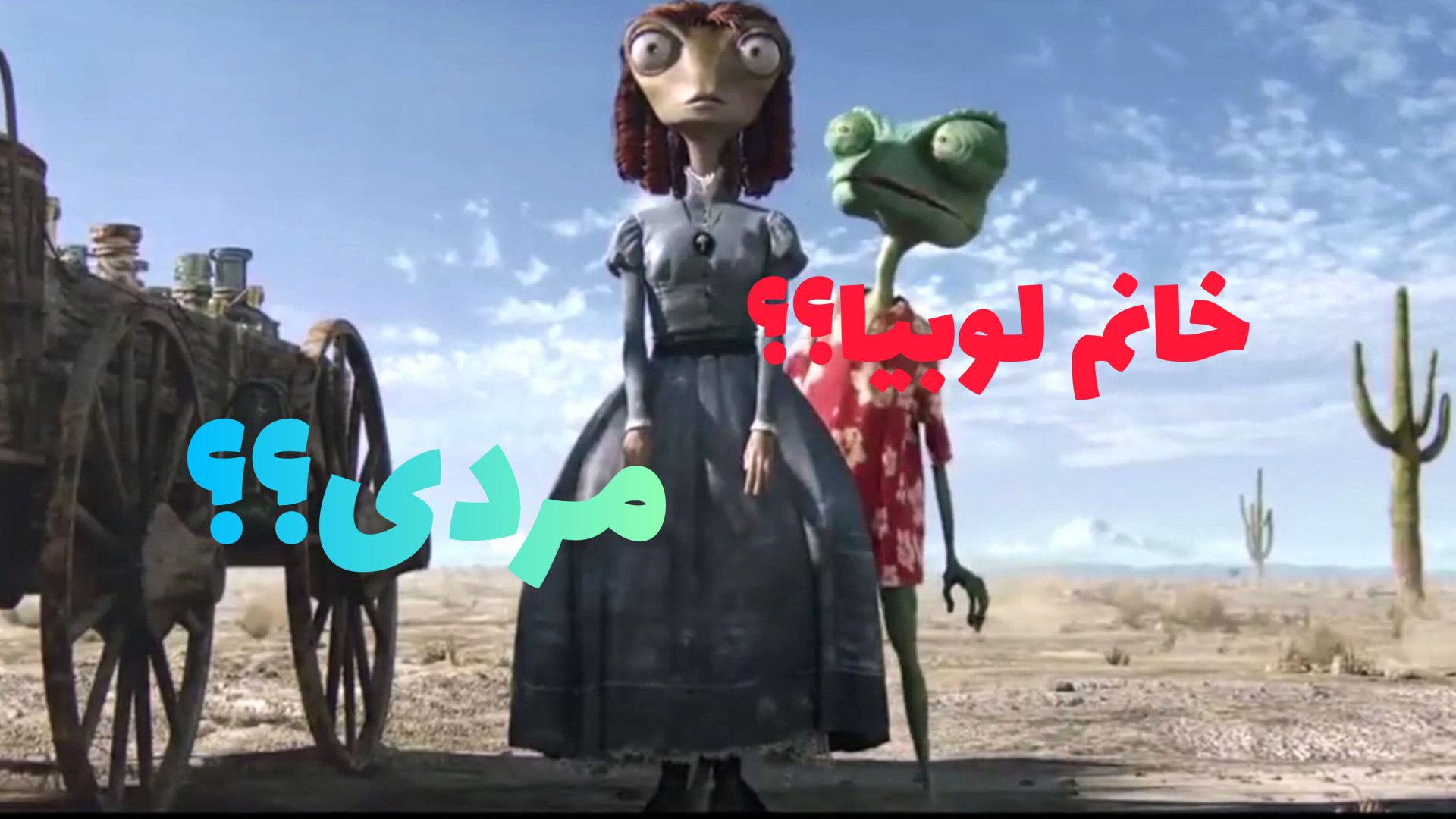 خانم لوبیا؟؟ مردی؟؟ | میم خانم لوبیا پلاسماجت