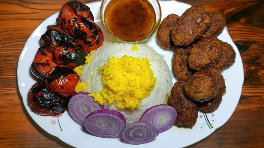 کباب زردک غذای سنتی اصفهان