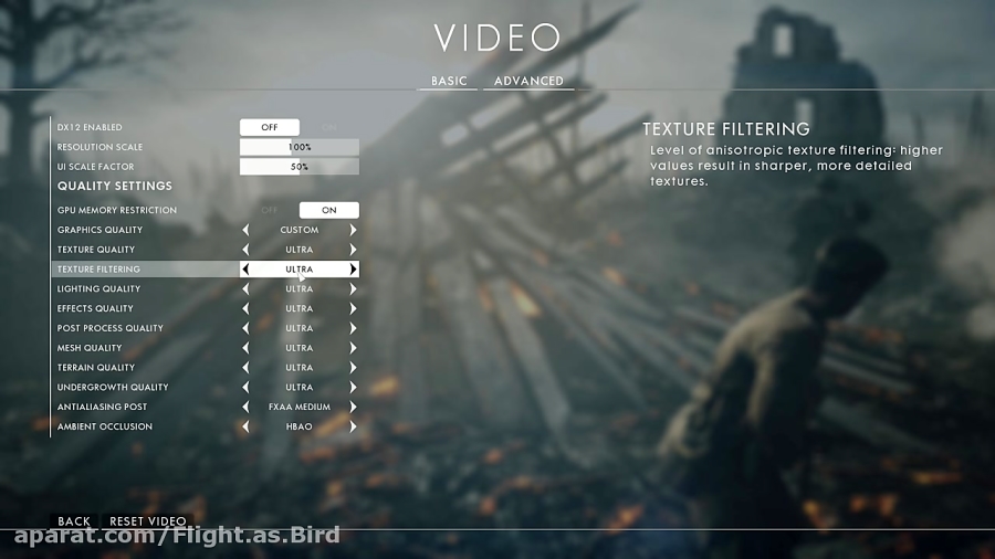 Battlefield 1- Ultra 1080 DX11