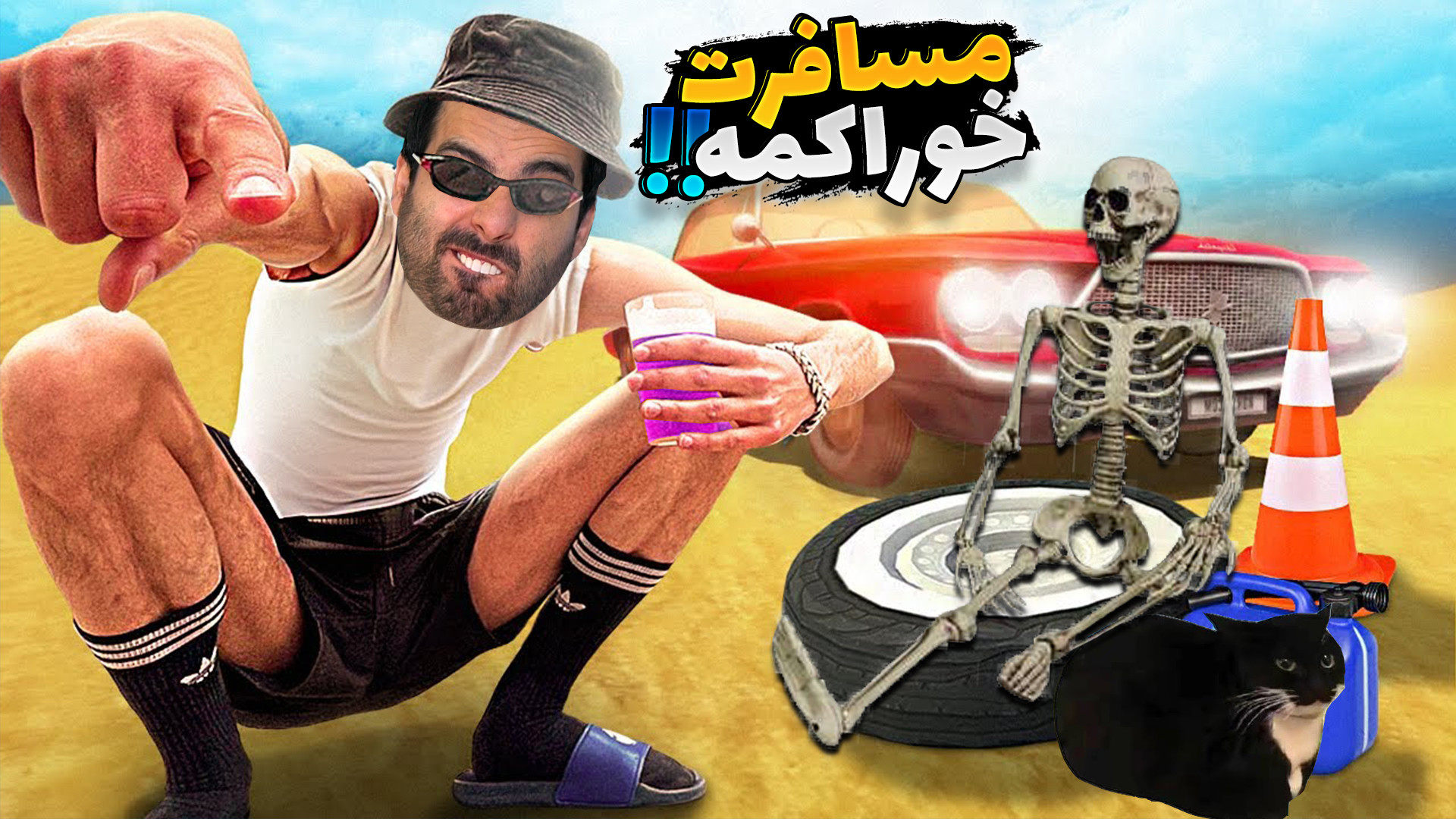 مسافرت طولانی اما هری پاتر شدم !! گربه شیطانی دوباره ...