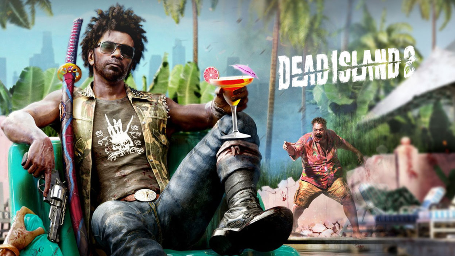 تست سلاح های بازی dead island 2/ تست سلاح های بازی دد ایلند ترمیم دندان