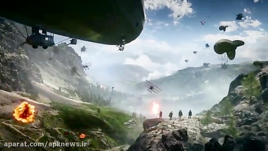 تریلر بازی Battlefield 1