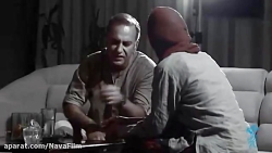 حمیدرضا آذرنگ در پشت صحنه فیلم...