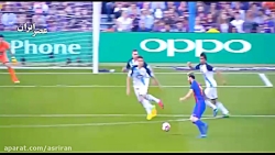 حرکات نمایشی لیونل مسی با چاشن...