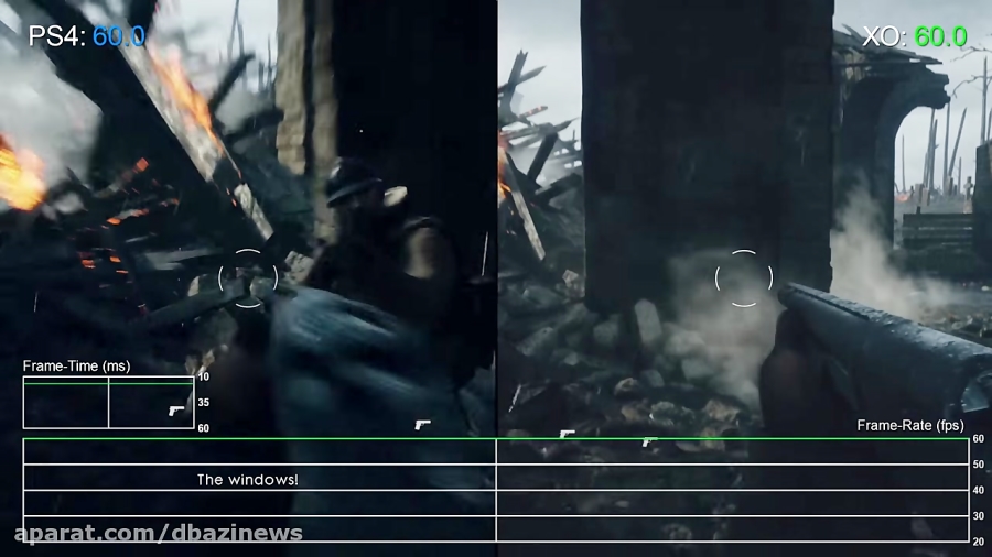 تست فریم ریت Battlefield 1 روی PS4 و XOne