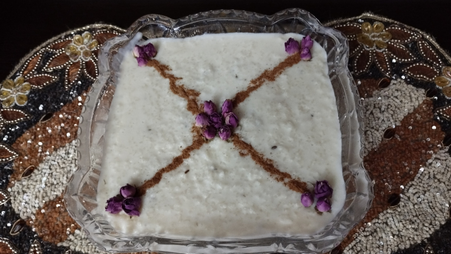 طرز تهیه شیر برنج ساده با شکر برای سرماخوردگی