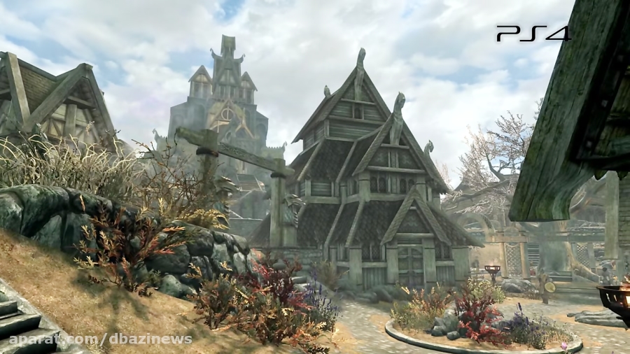 مقایسه گرافیک Skyrim Special Edition روی PS3 و PS4