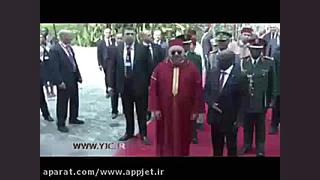 طبل زدن پادشاه مغرب در تانزانیا   فیلم زمان76ثانیه