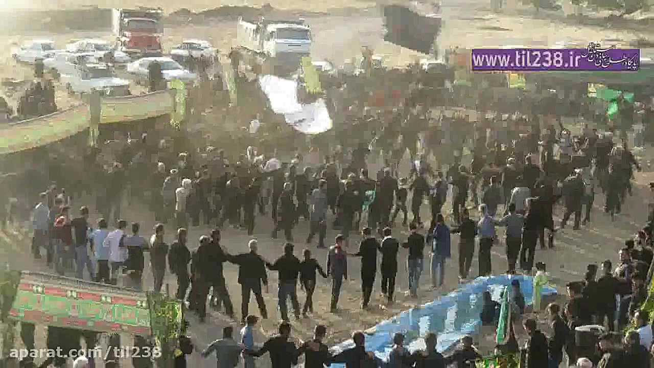 عزاداری عصر عاشورا در امامزاده سیدحسین کوه کمری تیل سنداکتیلی