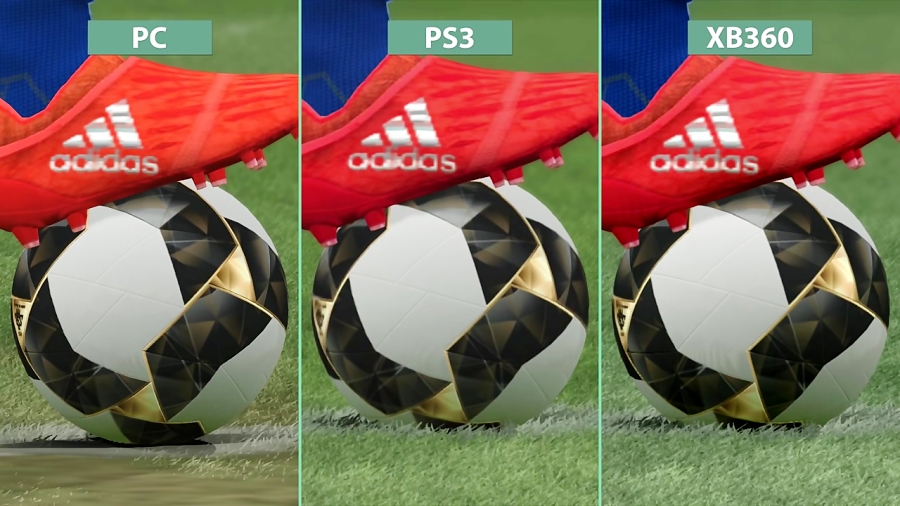 مقایسه گرافیک بازی PES 2017 ndash; PC vs PS3 vs X360