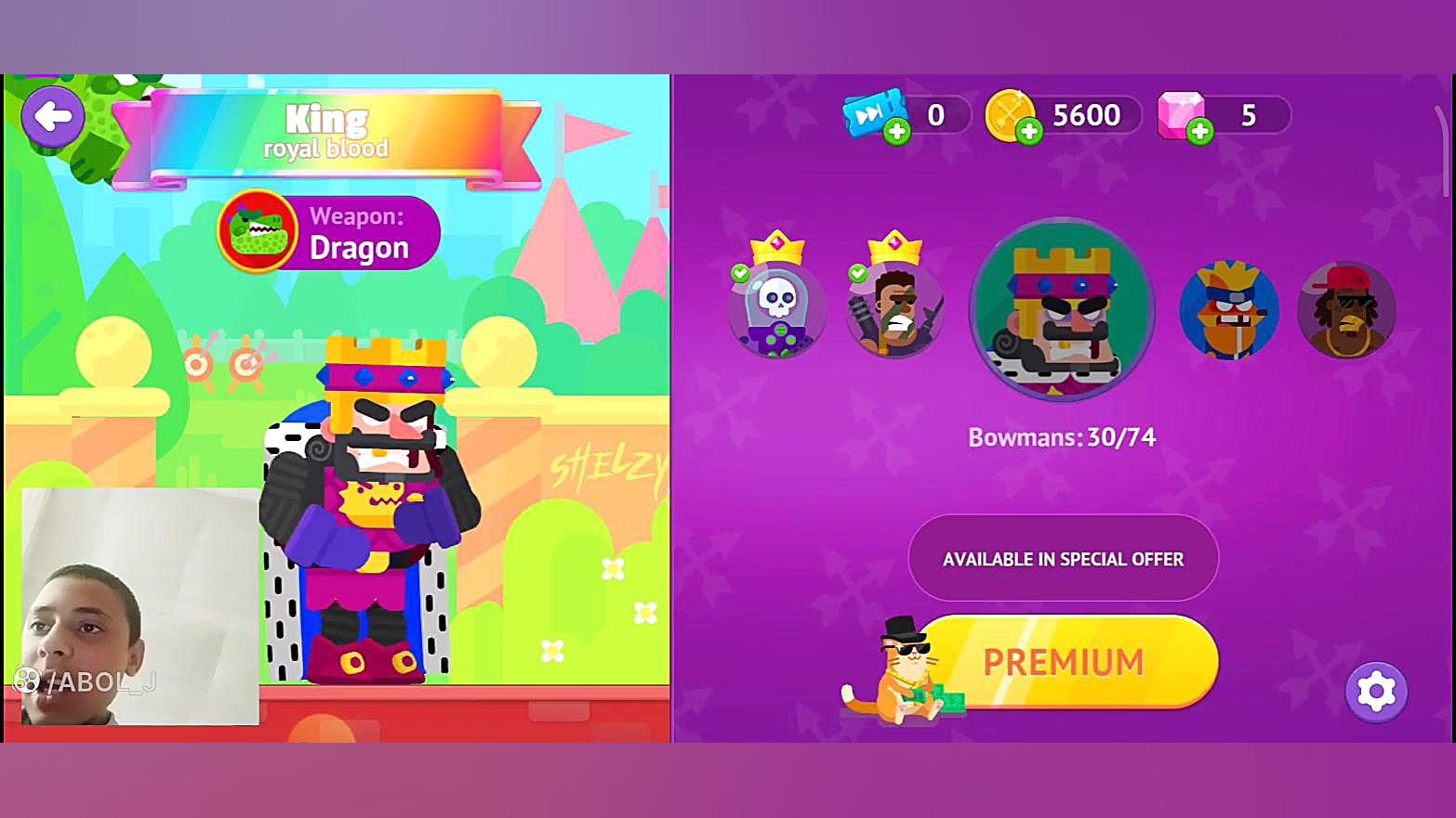 بازی Bow Masters زمان228ثانیه