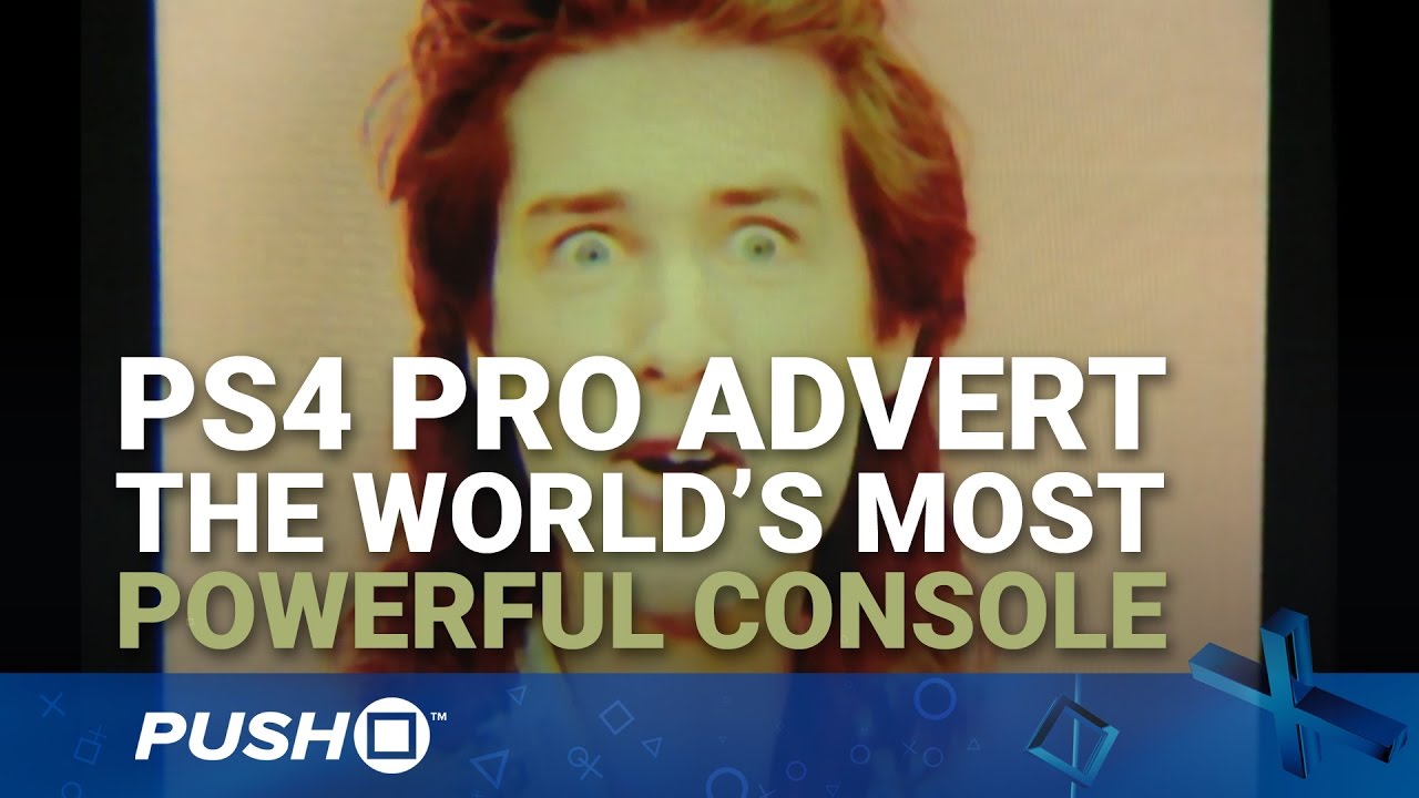 تبلیغ جالب کمپانی سونی درباره PS 4 Pro به سبک دهه80 م