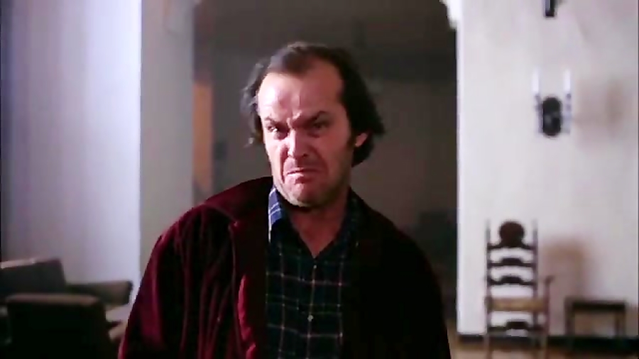 قسمتی از فیلم The Shining 1980 درخشش با دوبله فارسی زمان109ثانیه
