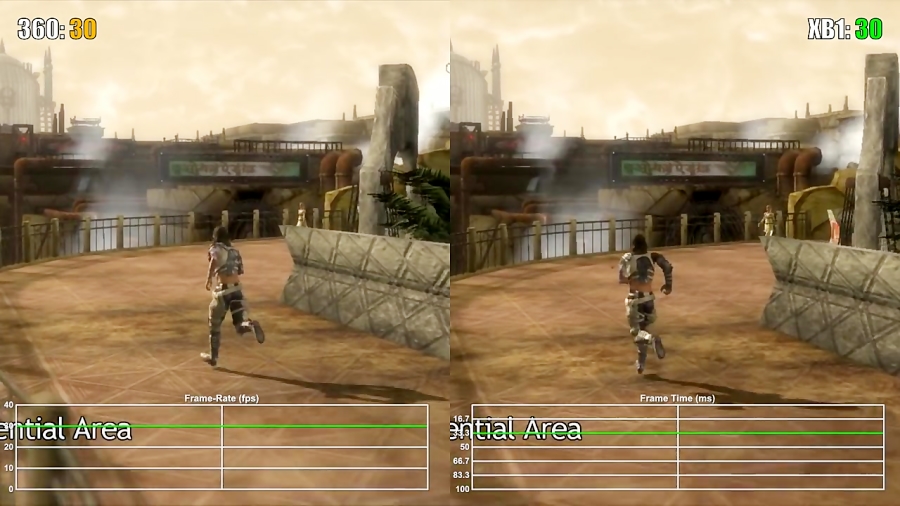 مقایسه فریم ریت بازی Lost Odyssey - XO vs X360