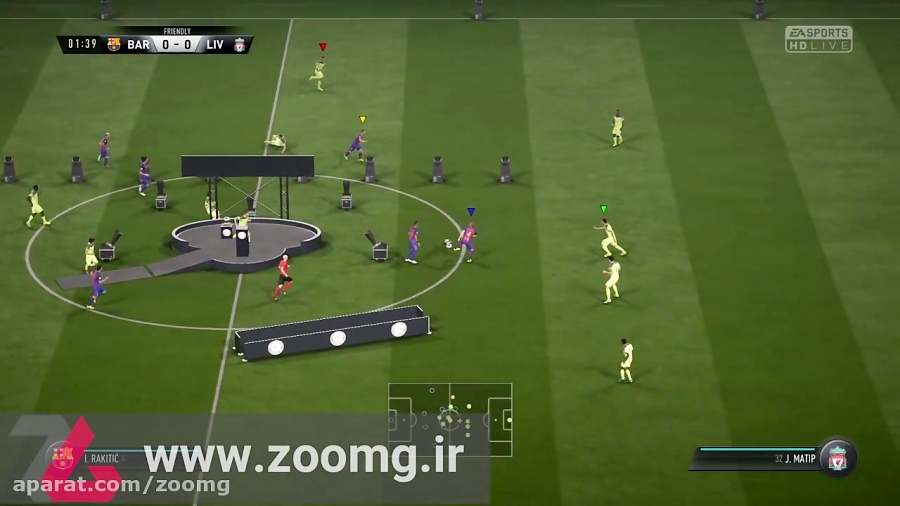 باگ جالب FIFA 17؛ بازی با جام به جای توپ! - زومجی