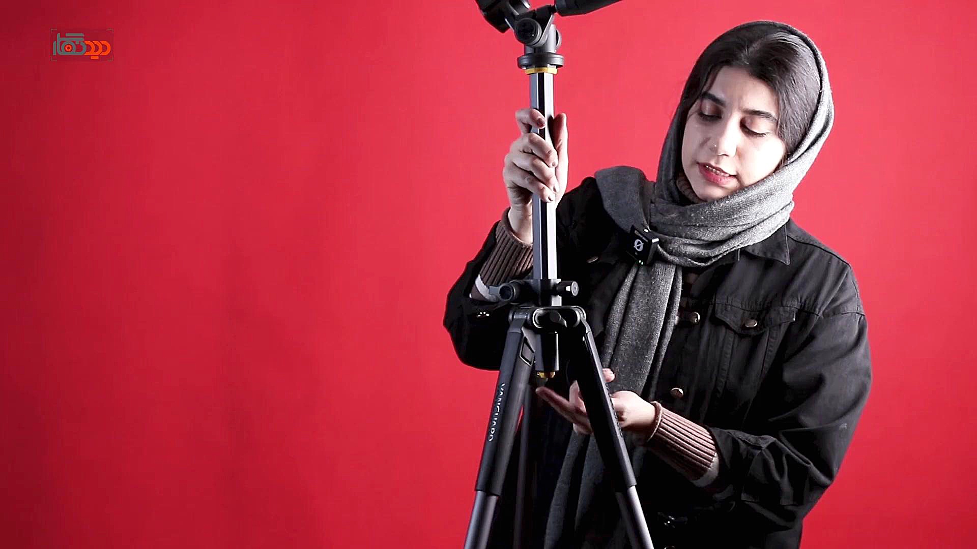 سه پایه دوربین نیمه حرفه ای ونگارد Vanguard Alta Pro 2 263AP Tripod سلنا گومز