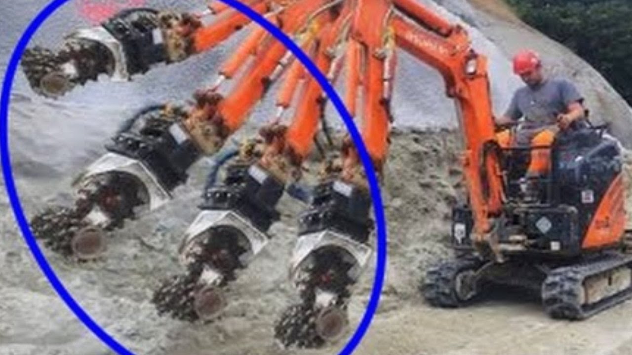 heavy equipment accidents caught on tape