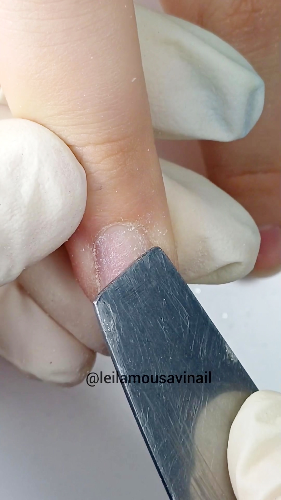 آموزش لمینت ناخن