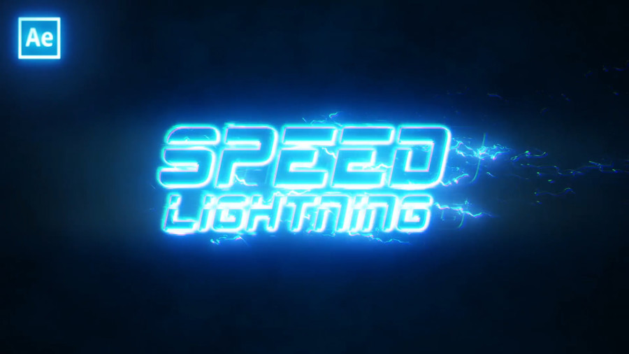 دانلود پروژه افترافکت: لوگوی معرفی سرعت رعد و برق Speed Lightning Intro Logo زمان21ثانیه