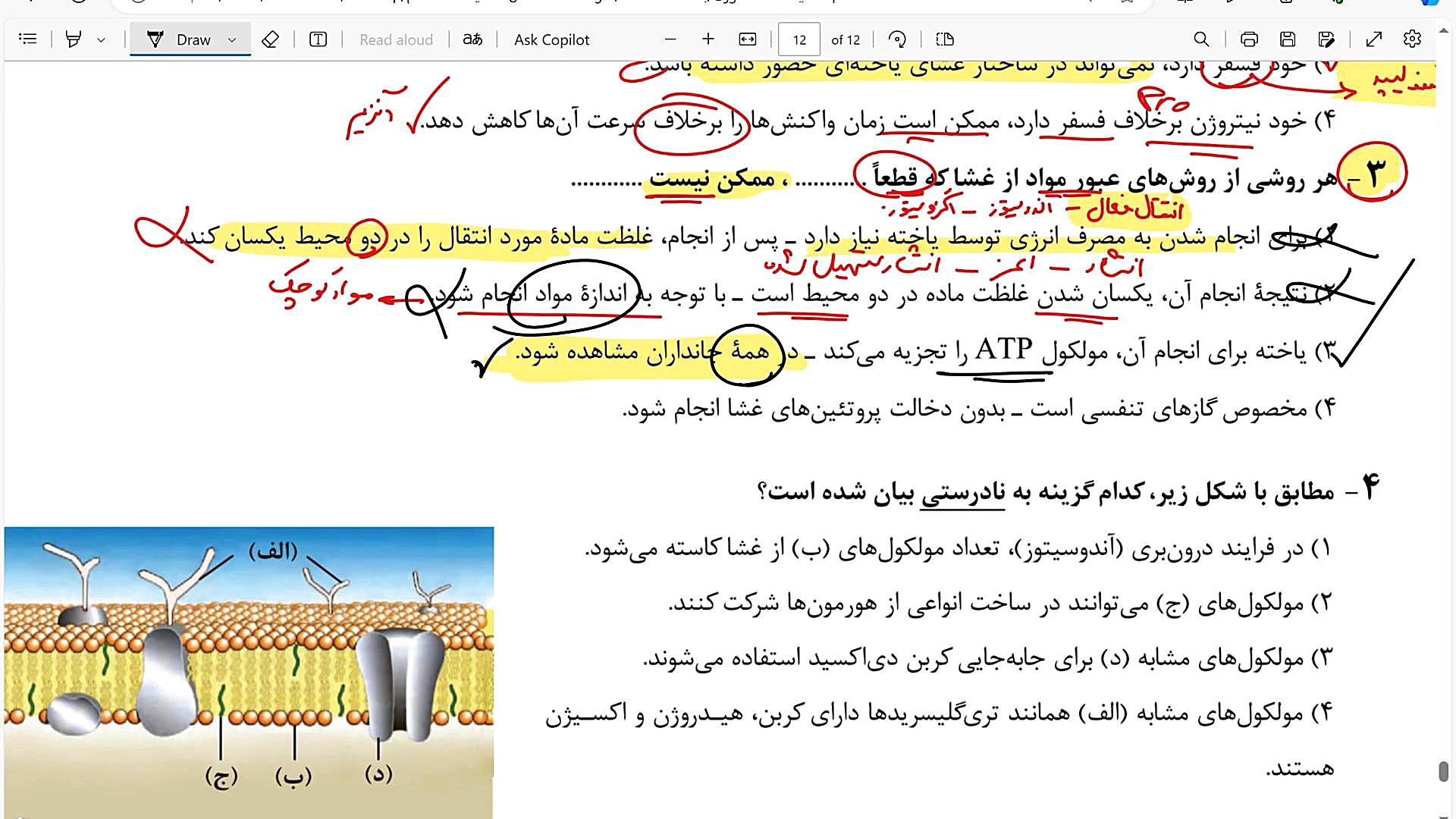 بررسی تست فصل اول آزمون گاج پرویز پرستویی