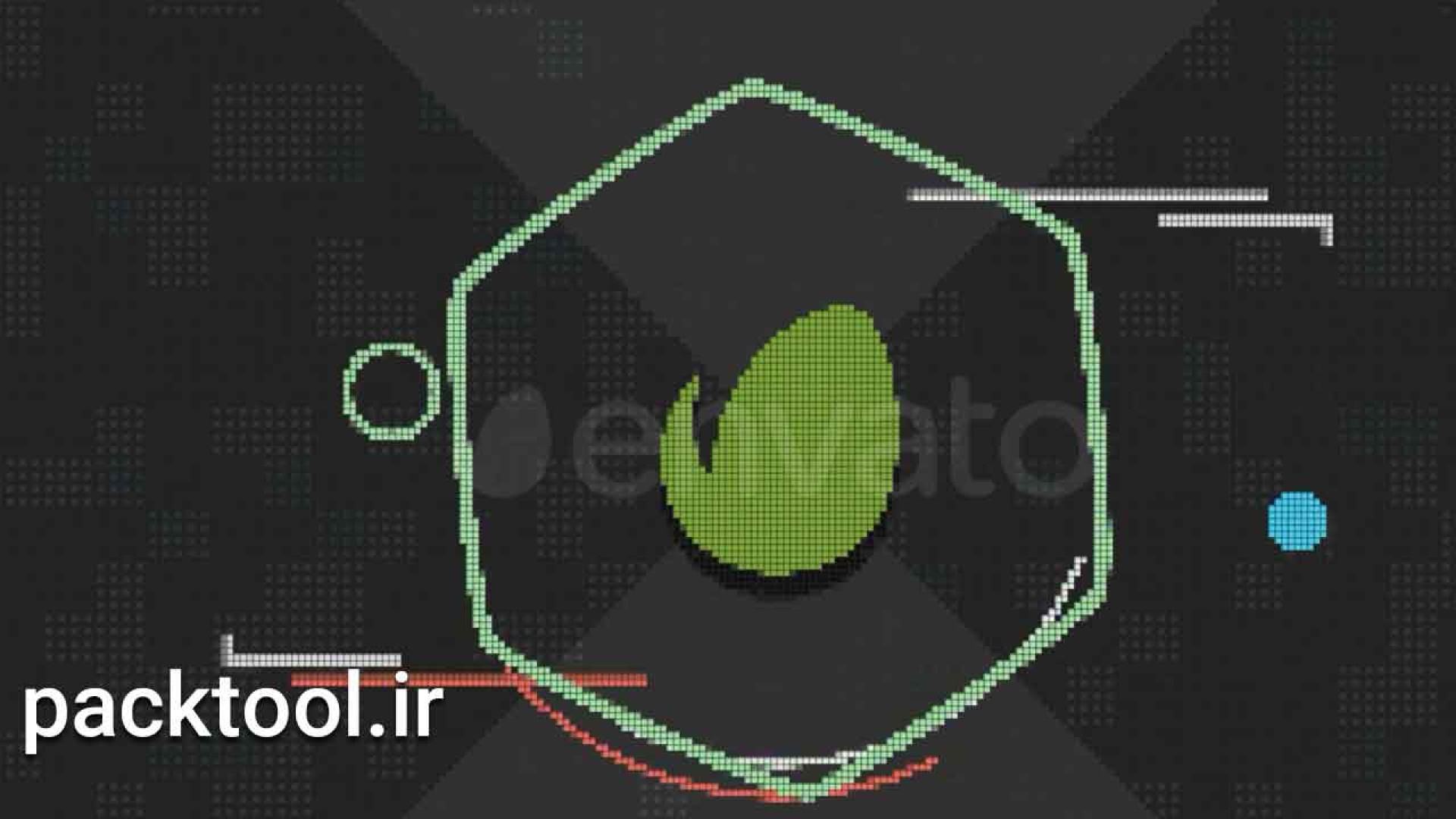 دانلود پروژه آماده افترافکت: لوگوی معرفی اوپنر هشت بیتی 8 Bit Logo Opener Intro زمان22ثانیه
