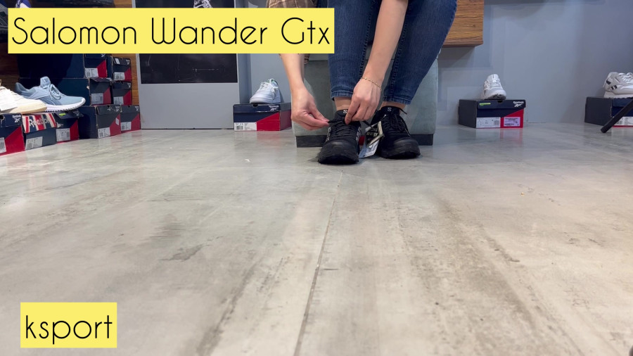 کفش زنانه سالامون واندر Wander GTX L47149500 زمان46ثانیه