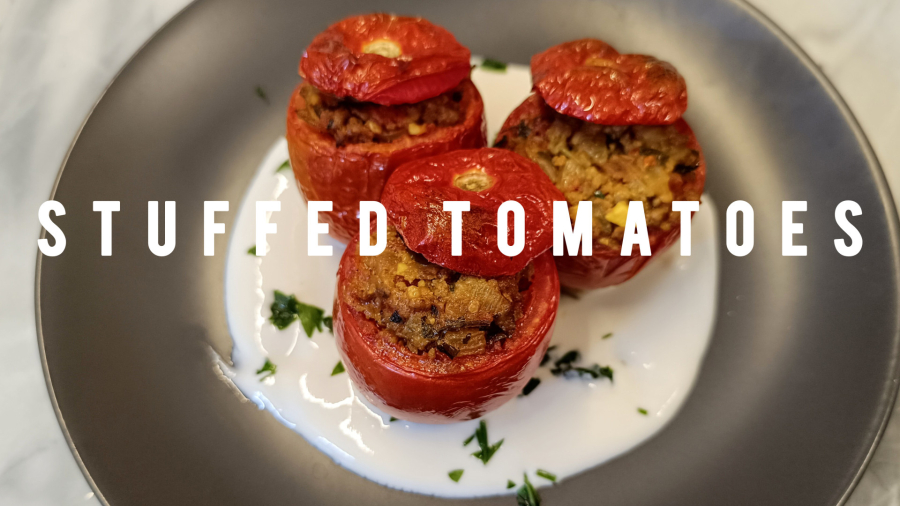 طرز تهیه گوجه شکم پر