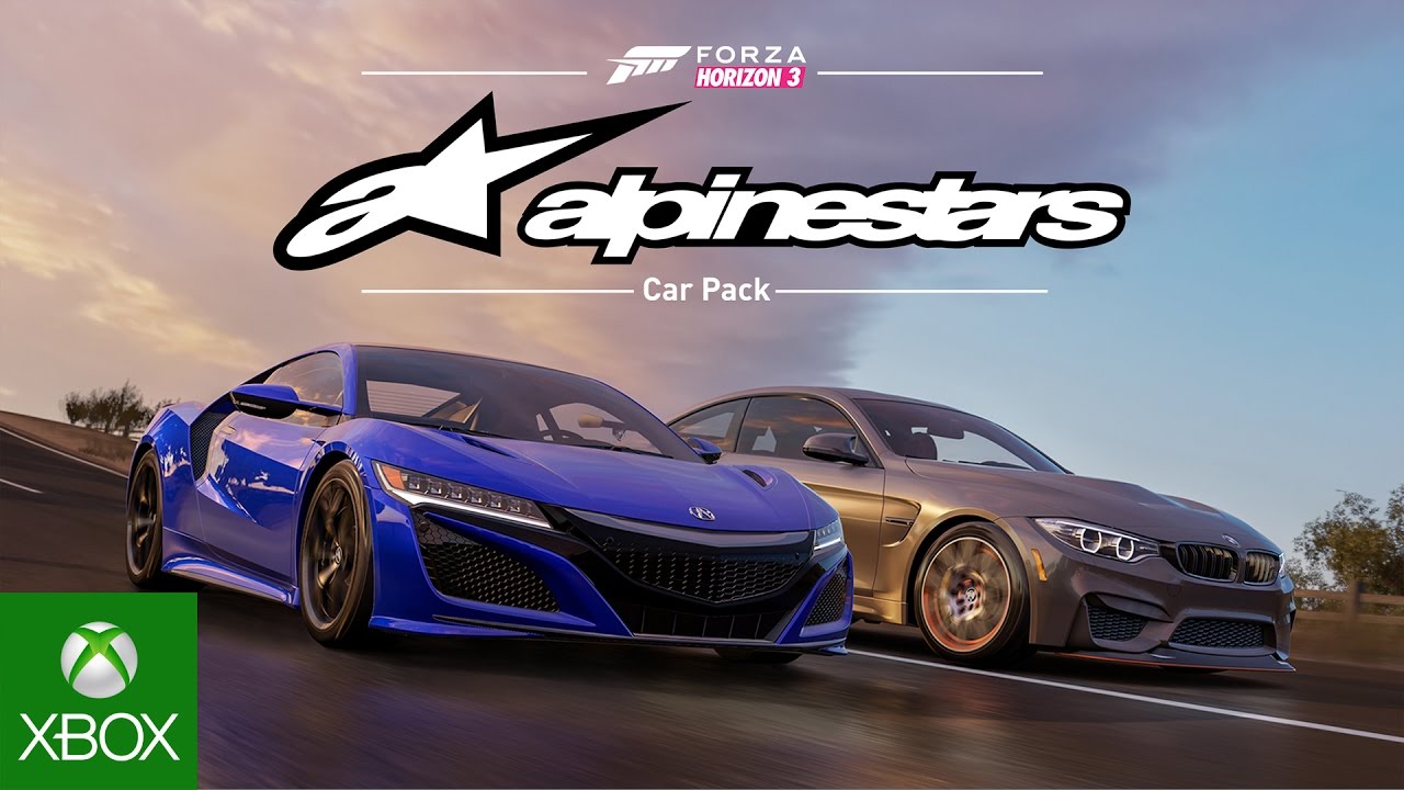 بسته به روزرسانی جدید Forza Horizon3 بانام Alpinestars