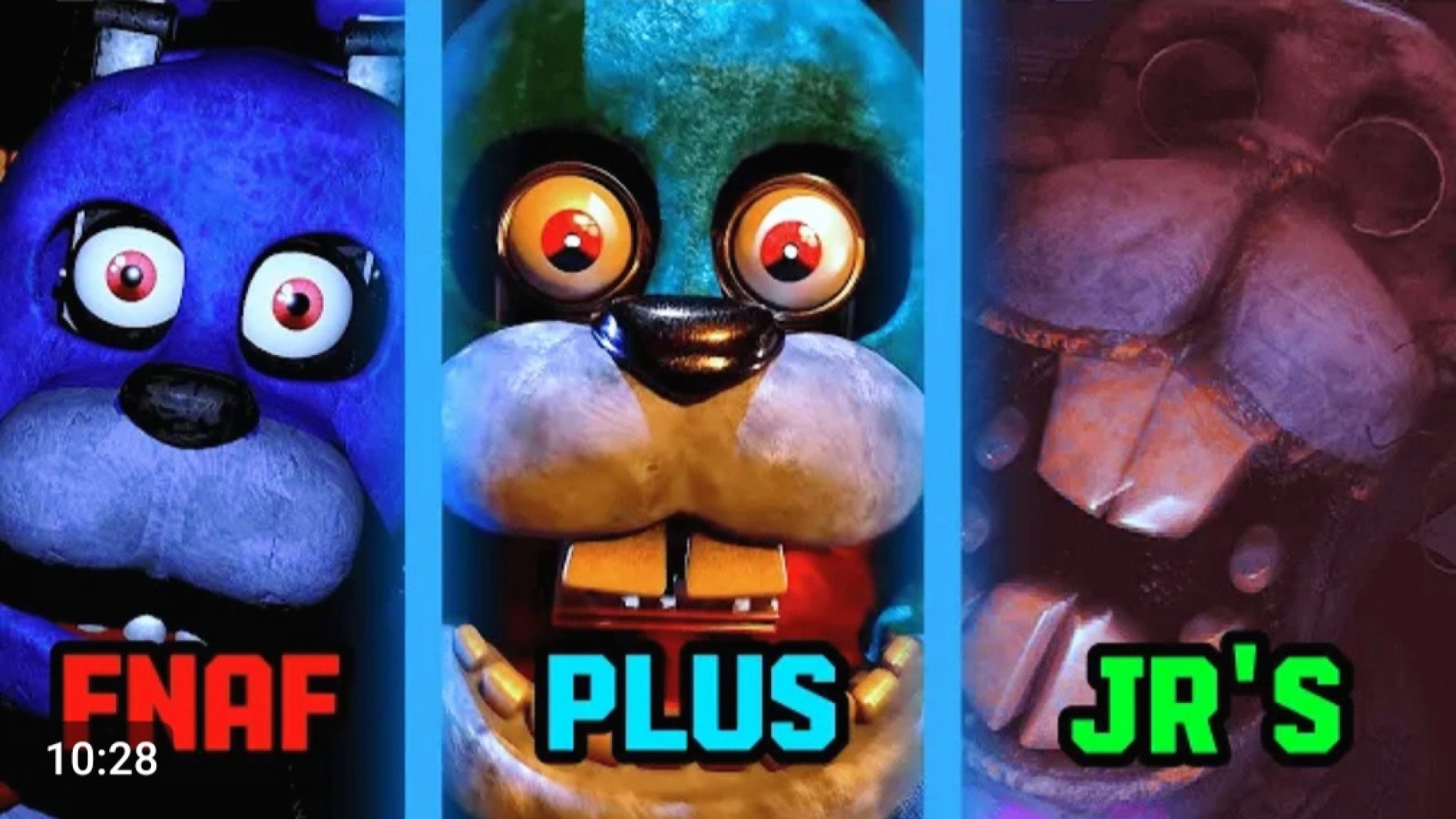 فناف vs فناف پلاس vs فناف جونیور - Fnaf vs Fnaf plus vs Fnaf Jr افترافکت