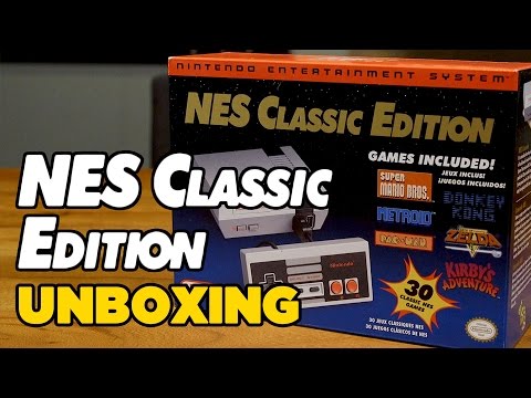 آنباکس کنسول قدیمی NES Classic Edition