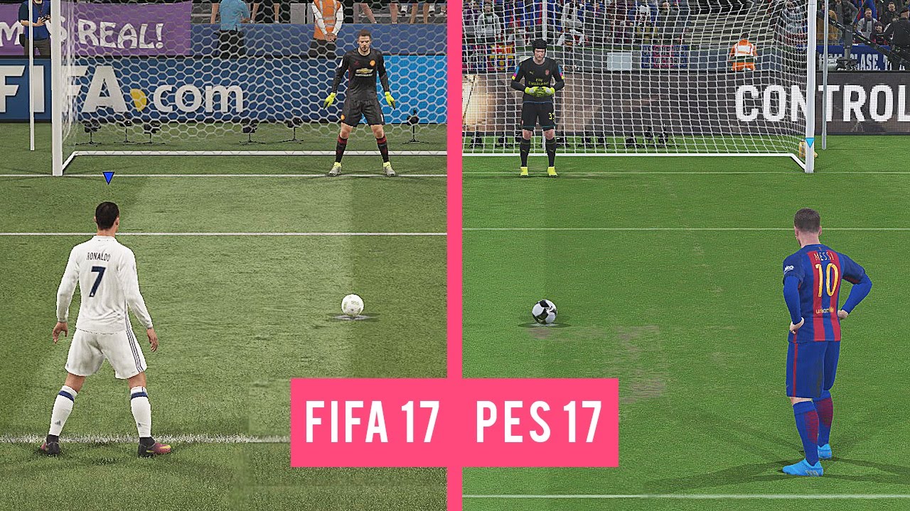 Best - FIFA 17 Vs PES 17: Penalty Kicks