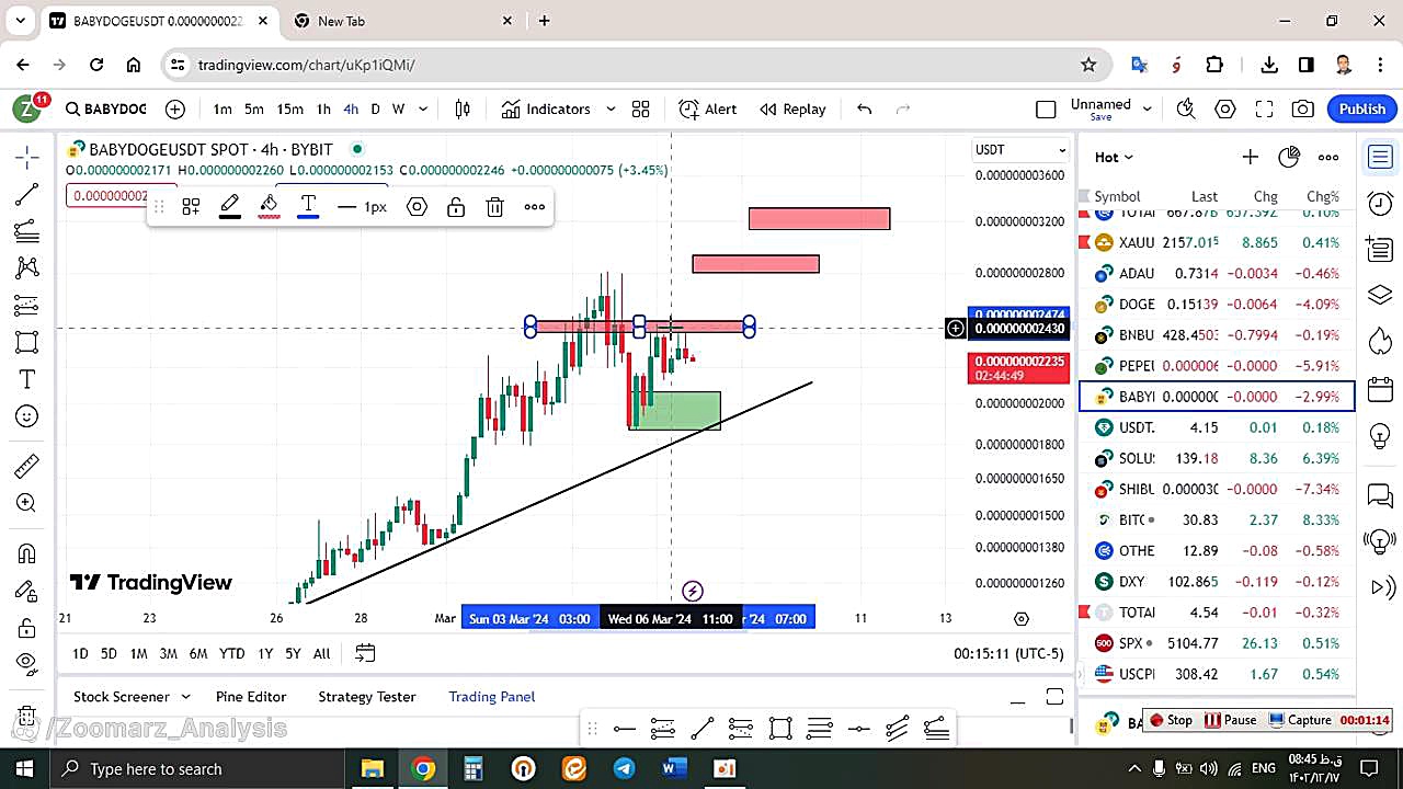 تحلیل , بیبی , دوج , BABYDOGE , اسفند , منظور , مشاهده , جزئیات , وارد , لینک , شوید , https: , zoomarz , com , babydoge-analysis