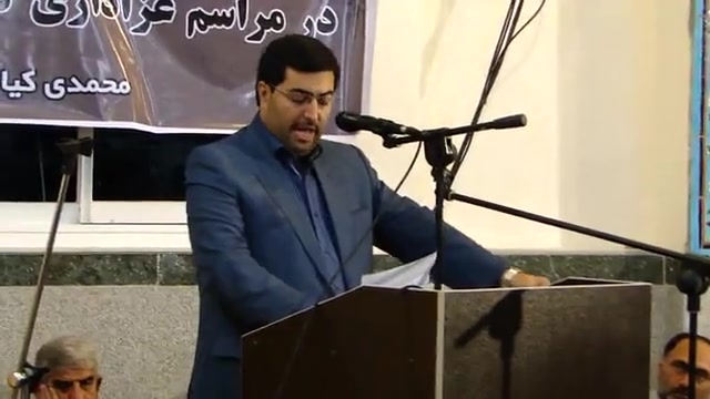 سخنرانی مهدی عبوری شهردار ساری در مسجد چهاردانگیها و اعلام حمایت از محمد حسن محمدی کیادهی ترمیم لبخند لثه‌ای