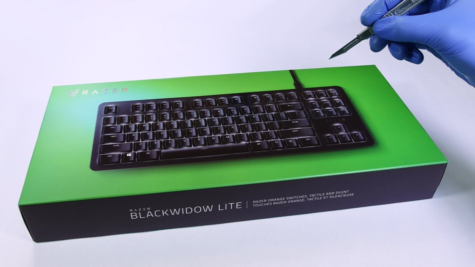 آنباکس کیبورد ریزر | Razer BlackWidow Lite Unboxing