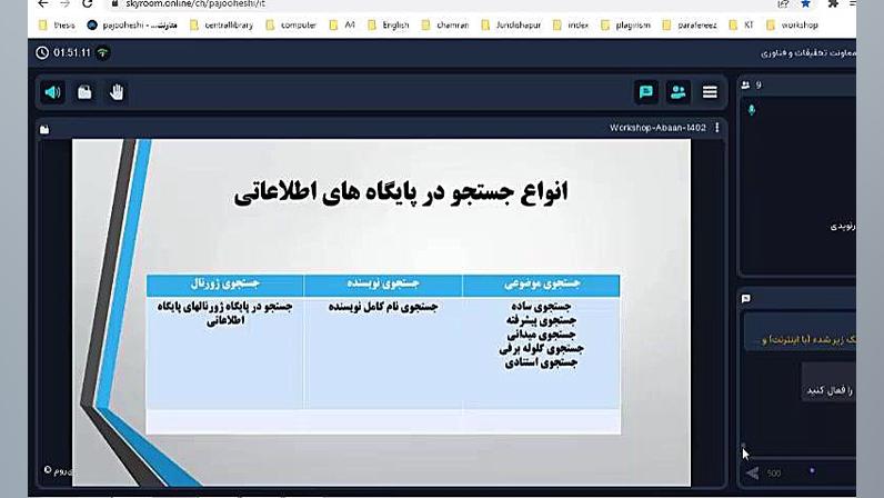 آشنایی با پایگاه های اطلاعاتی ویژه هیات علمی بالینی ارتودنسی