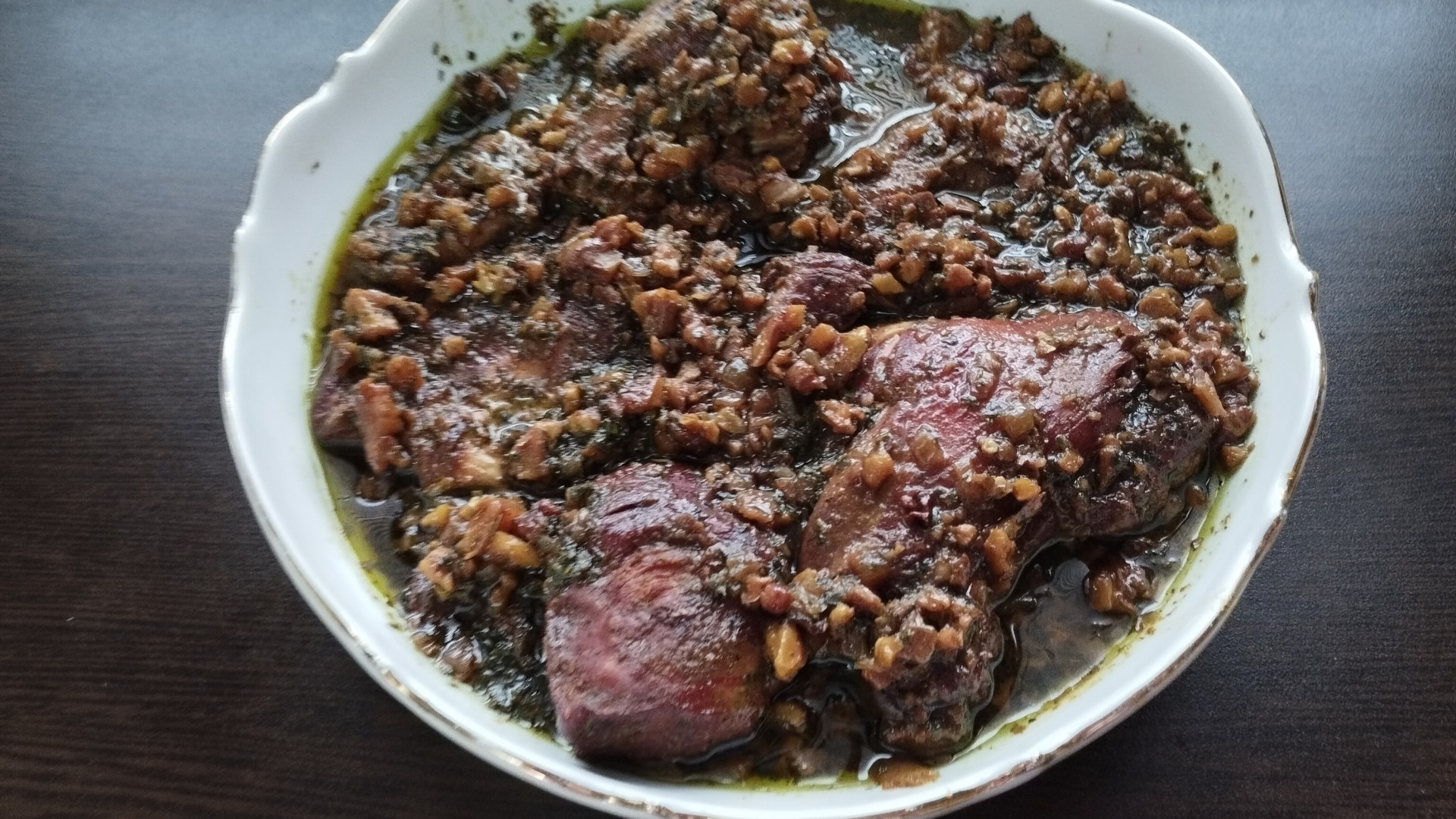 مراحل تهیه خورش مرغ ترش ساده زمان187ثانیه