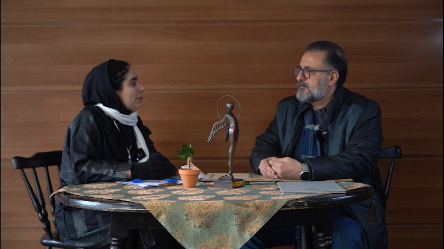 مصاحبه آقای علی دهکردی مدیرعامل خانه سینما با انجمن اهدای عضو ایرانیان