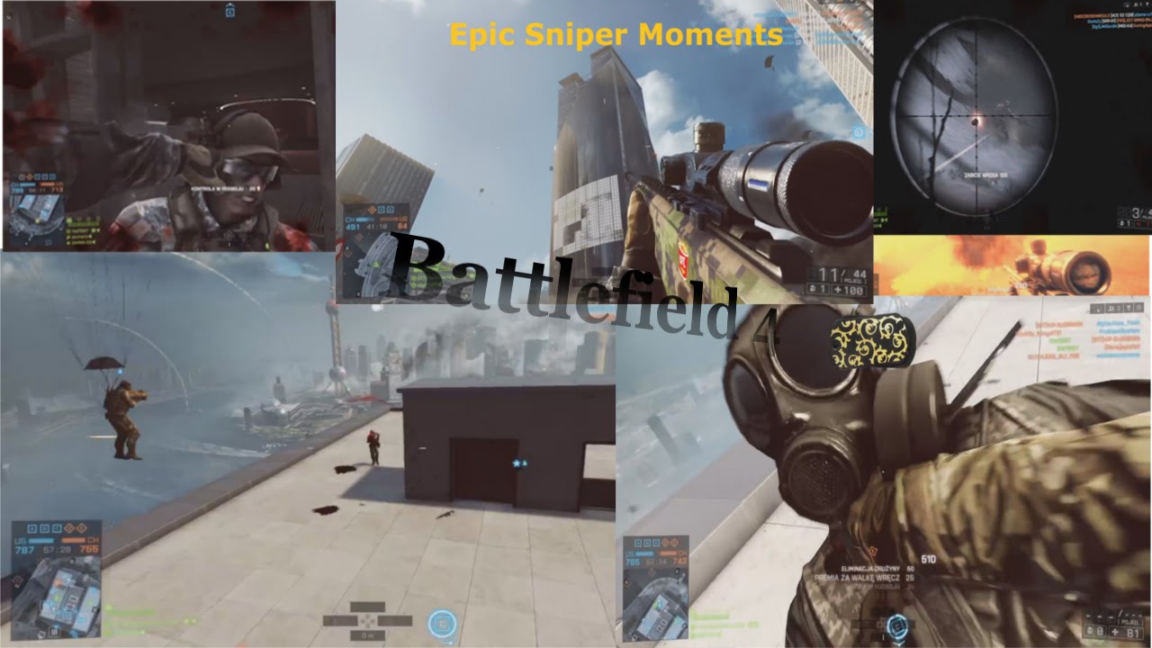 Battlefield 4 Epic Sniper Moments
