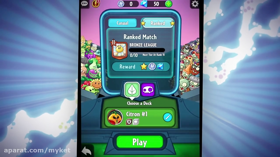 Plants vs. Zombies Heroes Google Play Launch Trailer