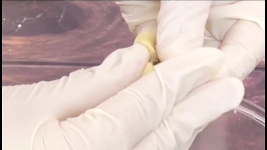 آموزش تهیه شیرینی ساق عروس