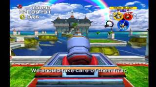 سونیک هیروز _ (Team sonic (ocean palace