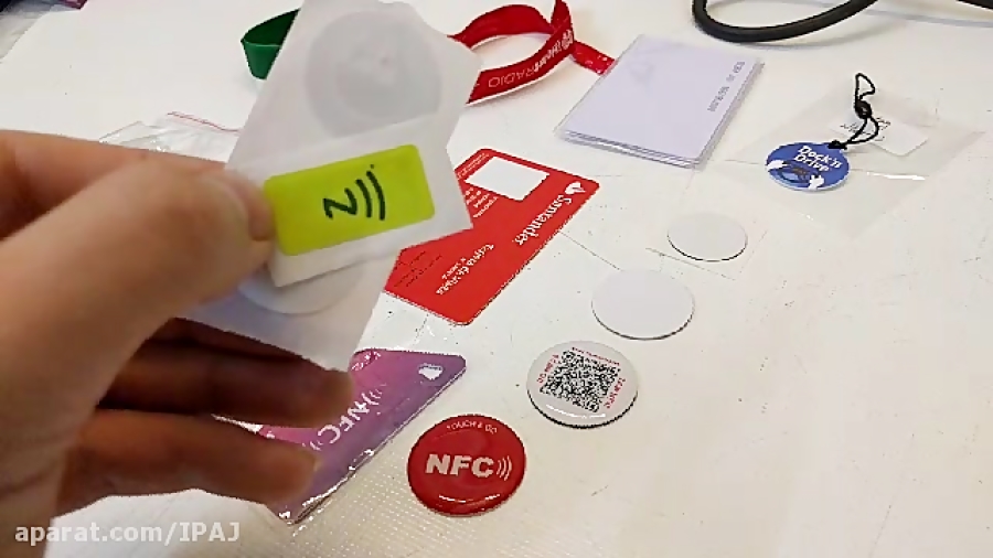 معرفی انواع تگ های ان اف سی  NFC Tag زمان170ثانیه
