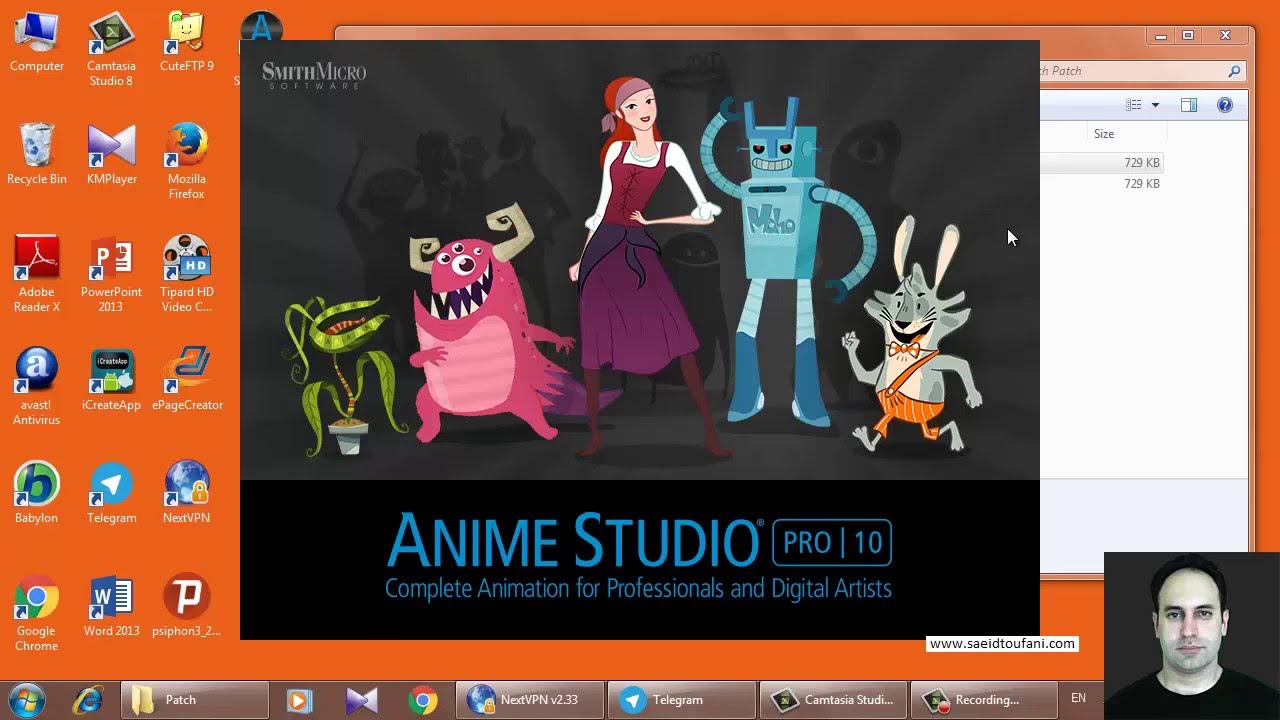 آموزش Anime Studio نصب و کرک